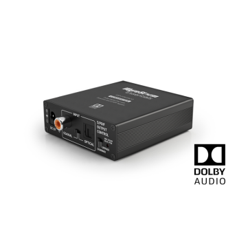Цифро-аналоговый преобразователь аудио с поддержкой Dolby Downmix (коакс./оптические входы) WYRESTORM EXP-CON-DAC-D