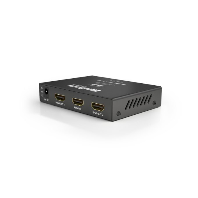 Разветвитель1x2 HDMI, с разрешением 4K HDR 4:4:4 60Hz, масштабирование с 4К до 1080р WYRESTORM EXP-SP-0102-H2
