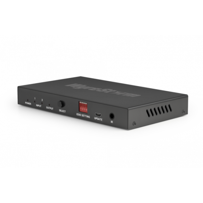 Коммутатор 2x1 8K60/4K120Hz HDMI 2.1 48Гбс с де-эмбеддированием, и проходным ARC и CEC WYRESTORM EXP-SW-0201-8K