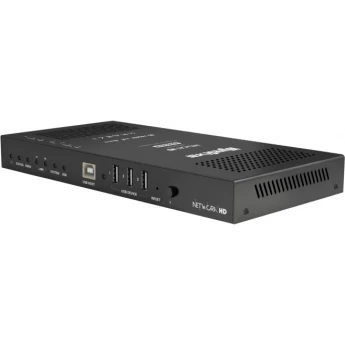 4K60 444 10GbE SDVoE трансивер, PoE+, поддержка видеостены и многооконого отображения WYRESTORM NHD-600-TRX