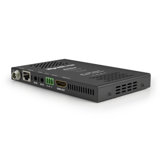 Приемник 4К HDBaseT 4K HDR 4:4:4 60Hz с двунаправленным ИК, RS-232 и PoH (4K: 35 м, 1080p: 70 м) WYRESTORM RXV-35-4K