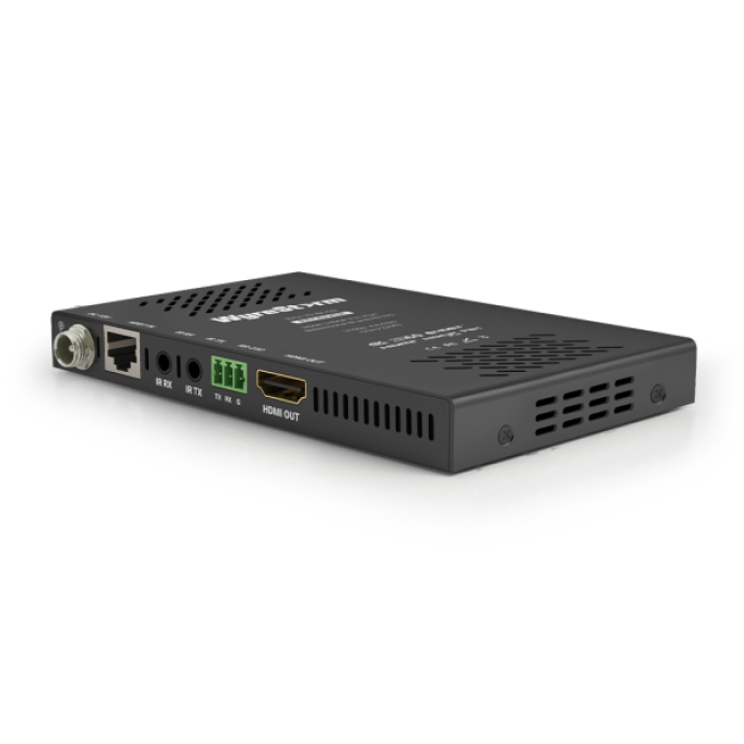 Приемник 4К HDBaseT 4K HDR 4:4:4 60Hz для MXV H2A-70 с двунаправленным ИК, RS-232 и PoH (4K: 70 м) WYRESTORM RXV-70-4K-G2