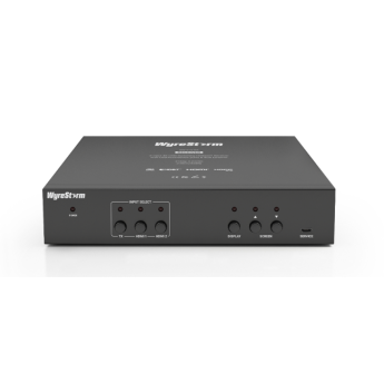Приемник-коммутатор HDBaseT с 3 входами, портами USB (хост и устройство) и двумя портами Ethernet (4K UHD: 100м) WYRESTORM SW-515-RX