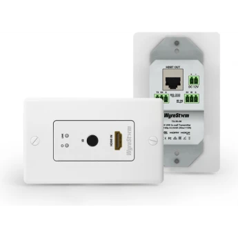 Передатчик 4K UHD HDBaseT, розетка 1-Gang (4K: 35 м | 1080p: 70 м) WYRESTORM TX-35-IW